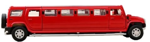 GEOQZRU Casting Auto Modell 1 32 für Alloy Hummer H2 Verlängern Limousine Druckguss Legierung Modell Auto Modellauto In Sammlerqualität