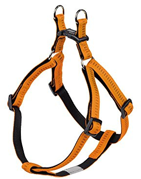 Nobby Geschirr Soft Grip, orange Brust: 60/86 cm, B: 25 mm, 1 Stück