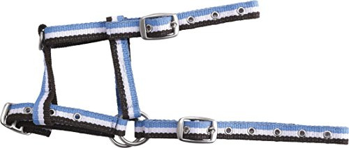 EKKIA Norton verstellbares Fohlenhalfter Nylon, gestreift