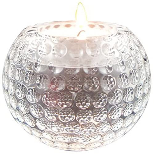 CAGO Longridge Crystal Golf Ball Teelichthalter und Briefbeschwerer