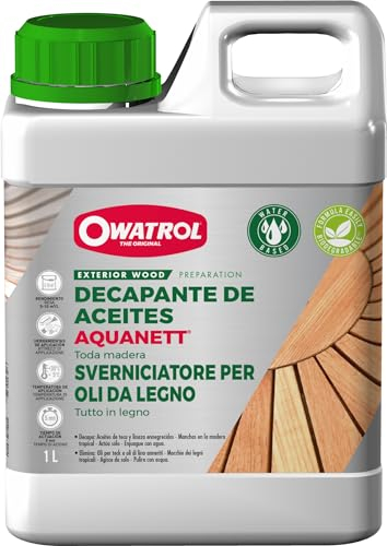 Owatrol Aquanett Degreaser/Oil Remover Gel for All Woods - 1 L