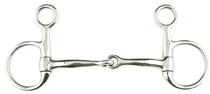 horze Baucher Einzeln Beweglich Bit - One Farbe, 125