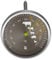 WMF Fleischthermometer analog 6,3 cm, Bratenthermometer mit Garpunkte-Markierungen für Steak Rind Kalb Lamm Schwein Geflügel, Sonde bis 110°C