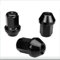 20 Radmuttern SCHWARZ 1/2 Nuts Mutter 1/2 UNFx34 Kegel SW19 Kompatibel mit Jeep Grand Cherokee (99-10) WJ WG WH