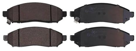 MAXGEAR 19-1439 Bremsbelagsatz Bremsbeläge Vorne Kompatibel mit NISSAN NP300 Navara Pickup D40