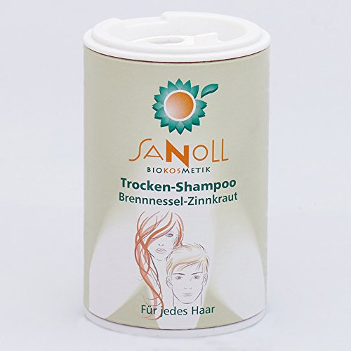 Sanoll Trocken-Shampoo Brennnessel-Zinnkraut 50 g Biokosmetik