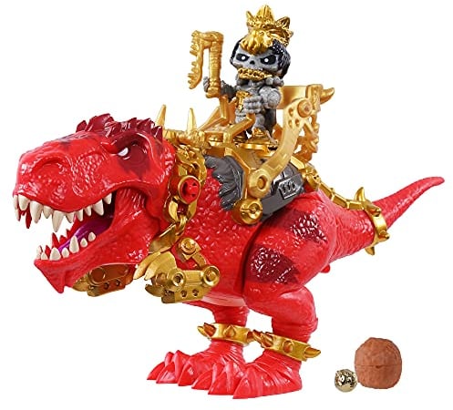 TREASURE X Dino Gold Dino Dissection T-Rex - Exklusives Spielset mit Hunter-Figur und Dinosaurier; 16 Abenteuerlevel und Chance auf echten Goldschatz in jeder 8. Verpackung