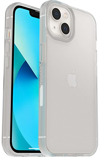 OtterBox Sleek Series Case, Shockproof, Drop proof, Ultra-Slim, Protective Thin Case, Tested to Military Standard, No Retail Packaging, Clear, iPhone 13