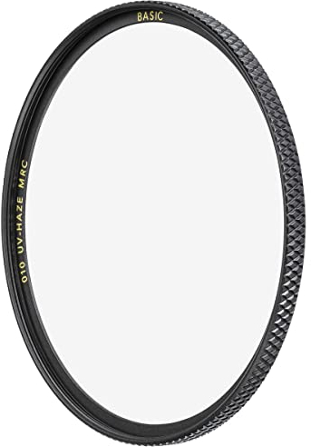 B+W UV-Haze- und Schutz-Filter 010 MRC Basic 77mm (16x vergütet, Professional), 1100144, Black