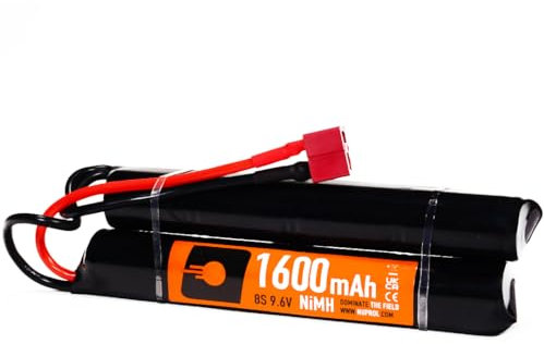 NUPROL Power - 9.6v 1600mAh NiMh Deans - Nunchuck
