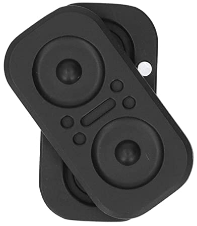 Haptische Schieberegler Fidget, Metall Magnetic Owl Dekompression Spielzeug für Erwachsene Studenten Teens, Push Slider EDC Haptic Spielzeug Stressabbau AutismusSpielzeug