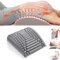 Acemend Refresh - Neck & Back Stretcher, Back Neck Cracker for Lower Back Pain Relief, Waist Massage Relaxation Yoga , Multi-Level Adjustable Spine Board for Lumbar Soothing Device (Grey)