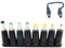 1 stück 5.5x2.1 mm 8 in 1 Universal DC Netzteil Adapter Stecker Buchsen Adapter für Laptop Notebook Netzteil, AC DC Stecker-Set mit Kabel 22 cm