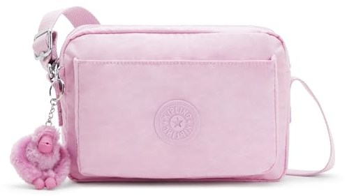 Kipling Female ABANU M Medium Crossbody, Blooming Pink, One Size