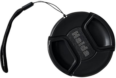 Haida 49mm Snap-on Lens Cap, Front Camera Cover with Lens Cap Keeper