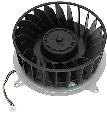 Replacement Internal Cooling Fan for 5, KSB1212HGG4E 12V 2.15A Universal 23 Blades Cooling Fan for Consoles
