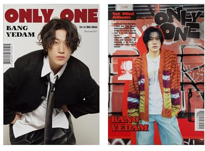 Bang Yedam ONLY ONE 1st Mini Album CD+Folding poster on pack+Photobook+Photocard+Film photo+Sticker+Postcard+Tracking Sealed YE DAM (Random Version)
