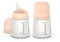 Suavinex, Pack de 2 Biberón Anticólico Zero Zero, Tetina de Flujo Adaptable (A) de Silicona, Bebés +0 Meses y Recién Nacidos, Específico Lactancia Materna, Leche Materna y de Fórmula, 180 ml, Fair