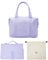 Hylat Baby Wickeltasche mit Wickelunterlage und Baumwolltasche - moderne Tasche für Windeln und Kindersachen – ideal für unterwegs