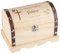 Striefchen® Personalisierte Schatztruhe mit Gravur als Geschenk zur Konfirmation, perfekte Geldgeschenkverpackung (Kreuz, S)
