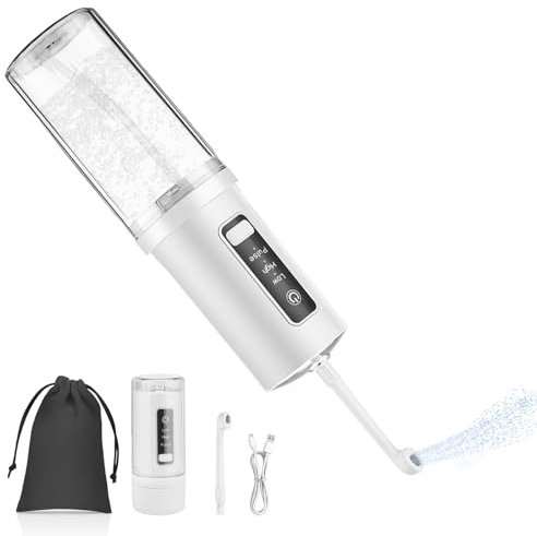 SPAOTREM Bidet portable de voyage, 2 buses bidet électrique rechargeable, niveau 3 mode pour nettoyage personnel, indispensable pour le post-partum | Infant | Soin hémmoroïde