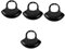 Happyyami 4pcs Grass Trimmer Grass Shields Lawn Mower Fit for Self-propelled Mowers 12v/24v