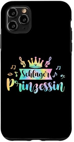 Schlagerprinzessin Schlageroutfit Partnerlook Schlagerparty Hülle für iPhone 11 Pro Max