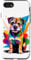 Polygonal Abstract Art Border Terrier Border Terriers Case for iPhone SE (2020) / 7 / 8