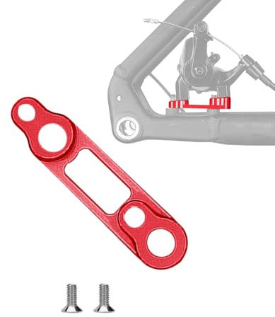 Scheibenbremsenadapter für Fahrrad, Fahrrad-Ersatzteile, flache Montage, Scheibenbremsenadapter, für Mountainbike, Ersatz, Garage, Werkstatt, Innen- und Außenbereich, tägliches Pendeln
