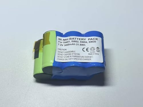 Replacement Battery for Gtech Floor Sweeper SW01 / SW02 / SW04 / SW10 / SW20 - Replaces 2-01-033, AS-193CRN, AS-193E9B