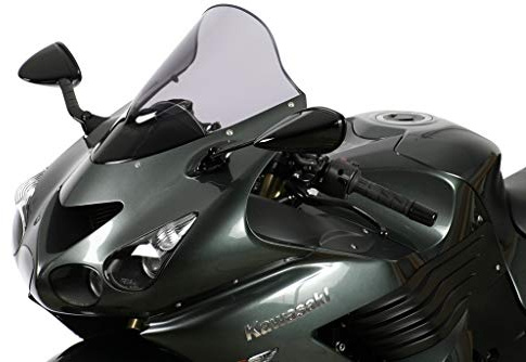 MRA Racingscheibe rauchgrau für Kawasaki ZZR 1400 ZZR 1400 Bj. 2006-2014 mit ABE
