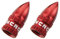 KCNC Ventilkappen Presta French Pair MTB Rennrad Rot