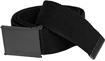Urban Classics Basic Canvas Belt | Stoffgürtel in black