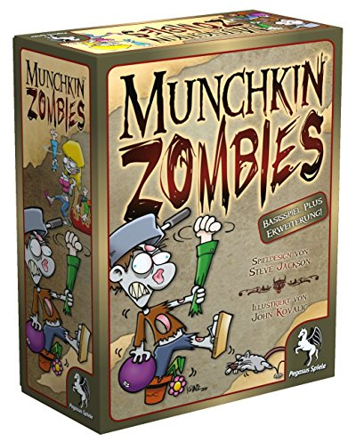 Pegasus Spiele 17138G - Munchkin Zombies 1+2
