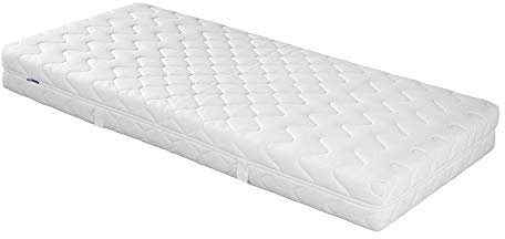 MALIE SMARAGD H2, 5-Zonen Taschenfederkernmatratze mit medicott Bezug, 120X190