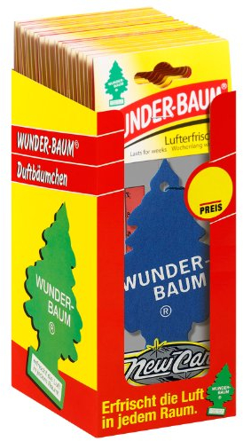 WUNDER-BAUM 134214/24 Lufterfrischer 24-er Box New Car