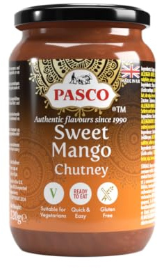 [ 320g ] PASCO Süßes Mango Chutney / Sweet Mango Chutney GLUTENFREI