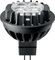 Philips LED-Lampe Master LEDspot 7W (hell wie 35W), 827 (extra warmton), Gu5,3, 60°, dimmbar, Reflektorlampe 50mm, 12V, 360 cd, 380 lm 655442