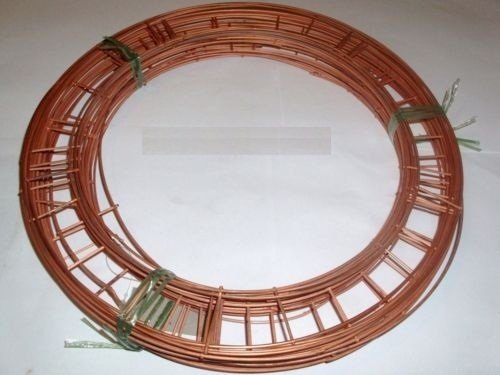 floral supplies 16 FLAT WIRE CHRISTMAS WREATH RING FRAMES - CHOICE OF Quantity (2 x 16 Wire Rings)