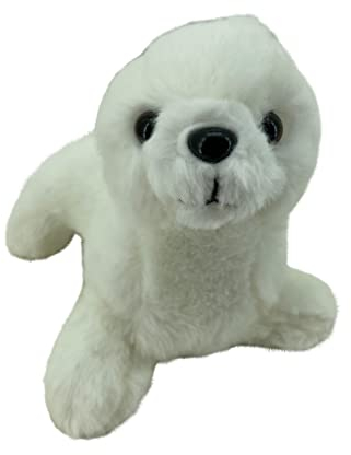 Sweety Toys 6229 Robbe Plüschtier Seehund 18 cm Weiss