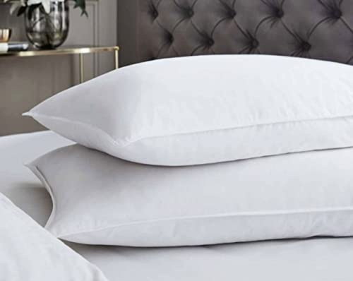 perfact choic Goose Feather 60% & Down 40%(50cm x 70cm) Pack of 2 pillows