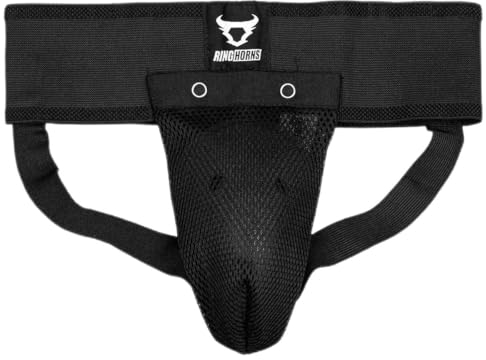 Ringhorns, Charger Kinder Tiefschutz mit Halterung, Unisex Kinder, 12 Years, Schwarz