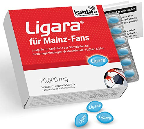 Ligakakao Ligara® für Mainz Fanartikel Geschenk Geburtstag Fans (1x Einzeldosis) Männergeschenke by