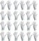 Baumwollhandschuhe (24 Stück) Schutzhandschuhe, Baumwolle Handschuhe, Stoffhandschuhe, Cotton Gloves, Arbeitshandschuhe, Sporthandschuhe | Damen Herren Kinder | Größen XS, S, M, L, XL, XXL (9/L))
