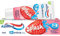 Aquafresh Splash Toothpaste 3-8 years, Kids toothpaste, Strawberry flavour, 75ml