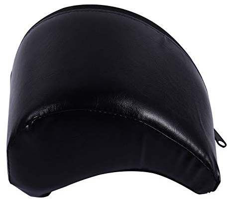 Elektrische Gitarre Zubehör Praktische Gitarre Kissen Gitarre Bass Pad PU Leder Abdeckung Eingebaute Schwamm Konturierte Gitarre Bass Kissen für Klassische E-Gitarre (Schwarz) Arch Support