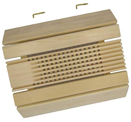 Tubayia Holz Saunalampe Lampenschirm Blendschirm für Saunalicht SPA Sauna Zubehör