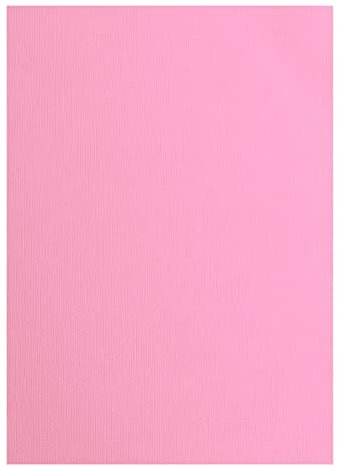 Cartoncino Florence Testurizzata - Materiali per Biglietti colorati A4 - Rosa - 10 Fogli - Carta per Scrapbooking, Biglietti, Fustellatura e Progetti con Carta - 216 gsm - Rosa