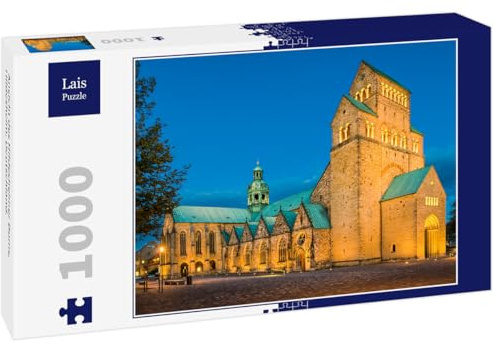 Lais Puzzle Ansicht des Hildesheimer Doms, Hildesheim, Deutschland. 1000 Teile