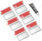 Tonitrui Cabinet Door Magnetic Catch, 6 Pack 0.09in Cabinet Door Magnets for Wardrobe Closet Shutter Drawer Cabinet Closure
